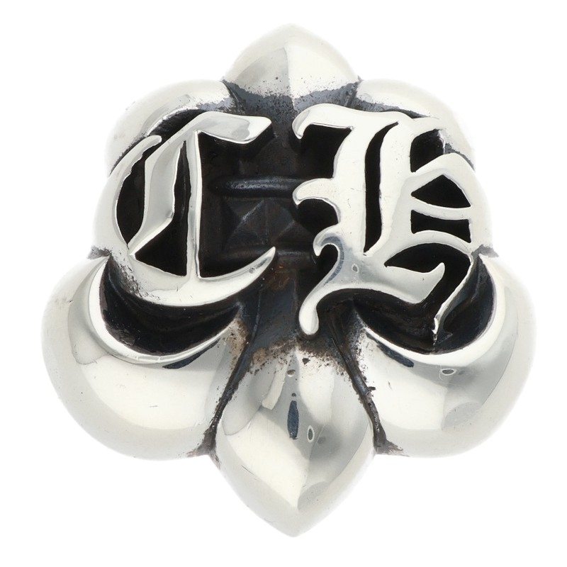 Chrome Hearts 2012 Raised BS Fleur Silver Magnet
