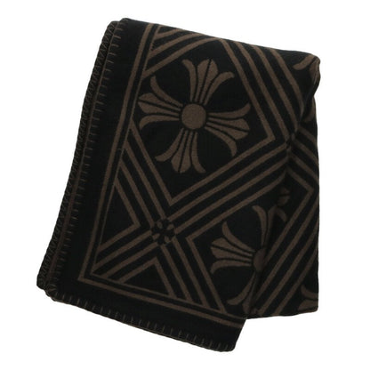 Chrome Hearts CH Plus All Over Print Cashmere Blanket