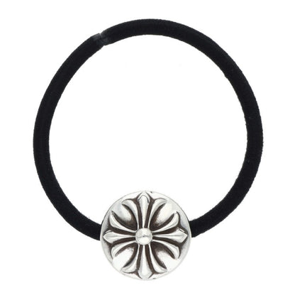 Chrome Hearts Cross Ball Button Hair Tie Concho 925