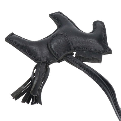 HERMES Rodeo PM Touch So Black Bag Charm Black Size ONE SIZE