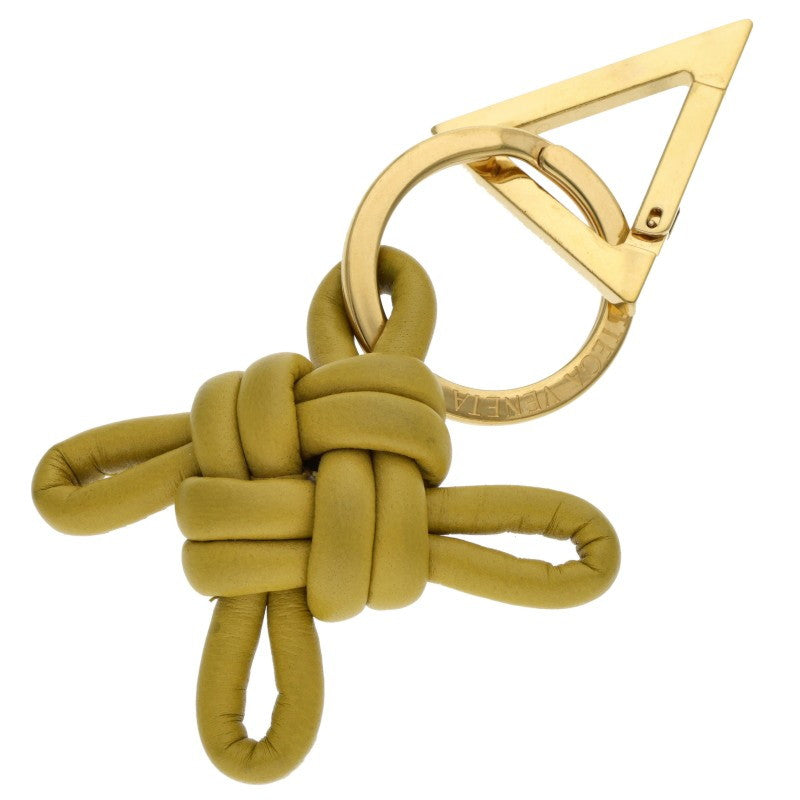 BOTTEGA VENETA Triangle Hook Leather Key Ring Size ONE SIZE