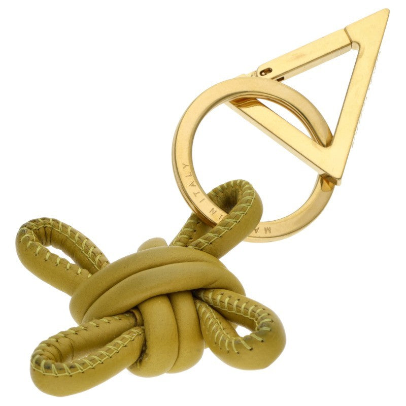 BOTTEGA VENETA Triangle Hook Leather Key Ring Size ONE SIZE