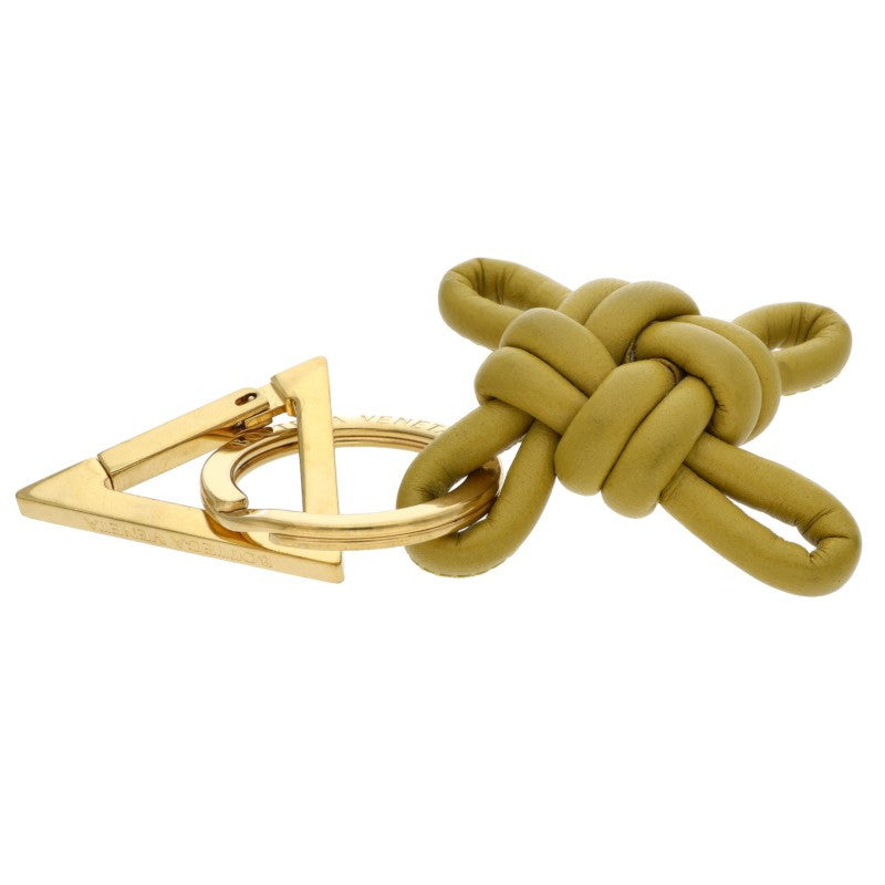 BOTTEGA VENETA Triangle Hook Leather Key Ring Size ONE SIZE