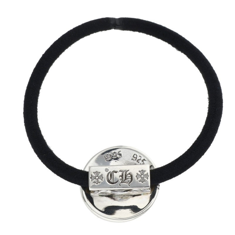 Chrome Hearts 925 Silver Cross Ball Concho Hair Tie
