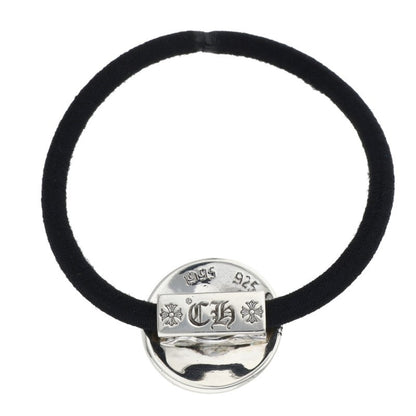 Chrome Hearts 925 Silver Cross Ball Concho Hair Tie