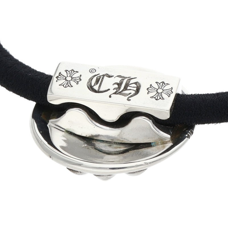 Chrome Hearts 925 Silver Cross Ball Concho Hair Tie