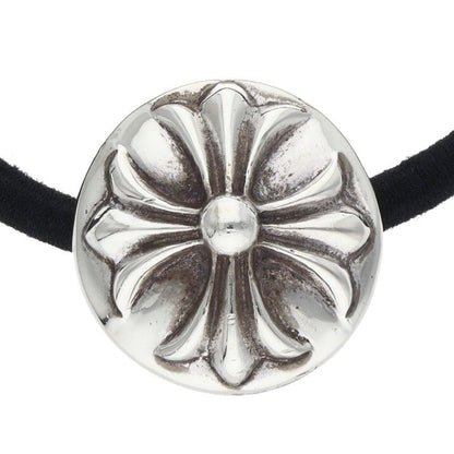 Chrome Hearts 925 Silver Cross Ball Concho Hair Tie Multi