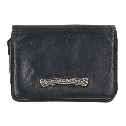 Chrome Hearts Arch Logo 3 Pocket Leather Card Size ONE SIZE