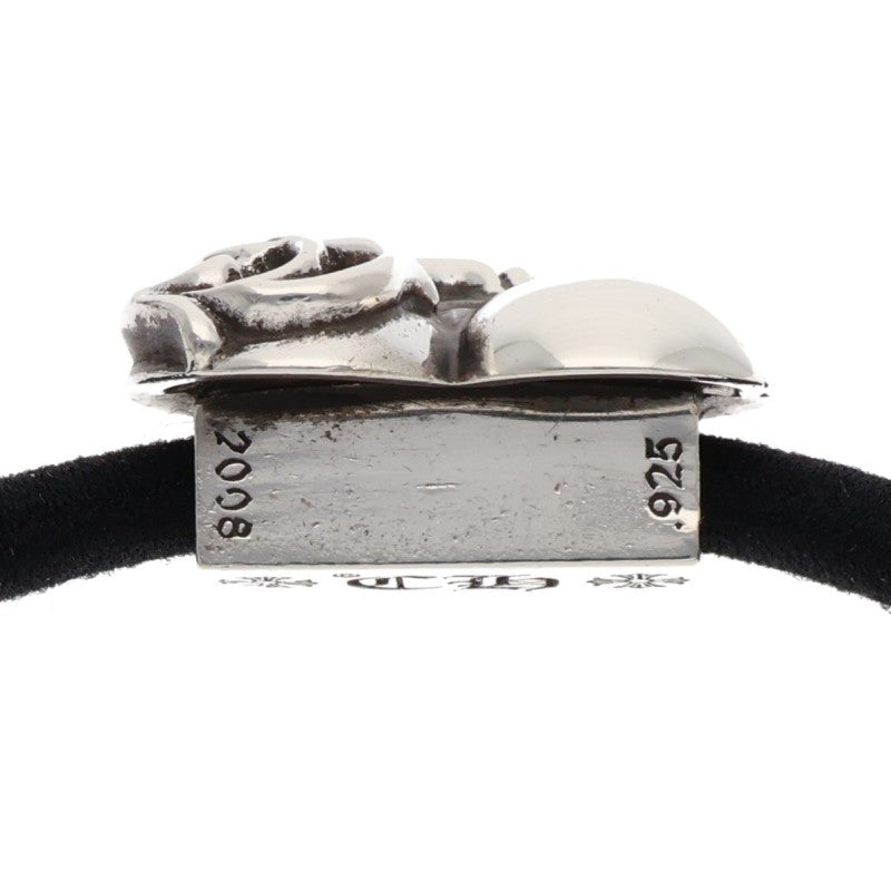 Chrome Hearts 925 Silver Heart Button Concho Hair Tie Multi