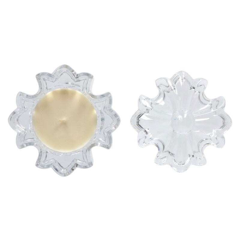 Chrome Hearts CH Plus Motif Glass Candle Case