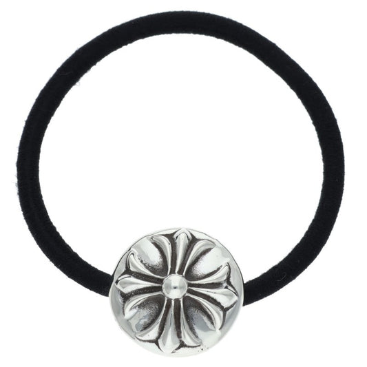 Chrome Hearts 925 Silver Cross Ball Concho Hair Tie