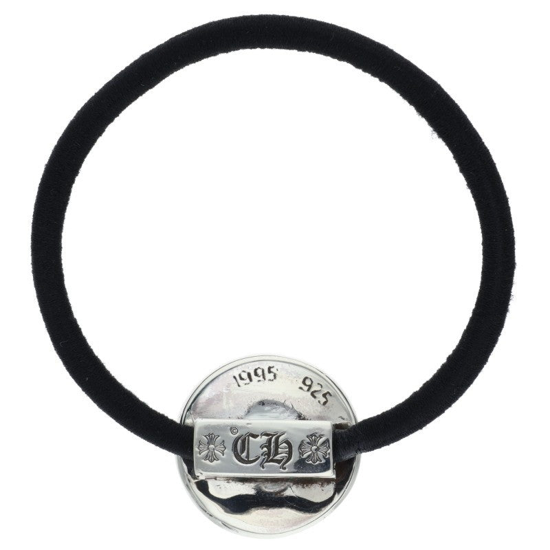 Chrome Hearts 925 Silver Cross Ball Concho Hair Tie