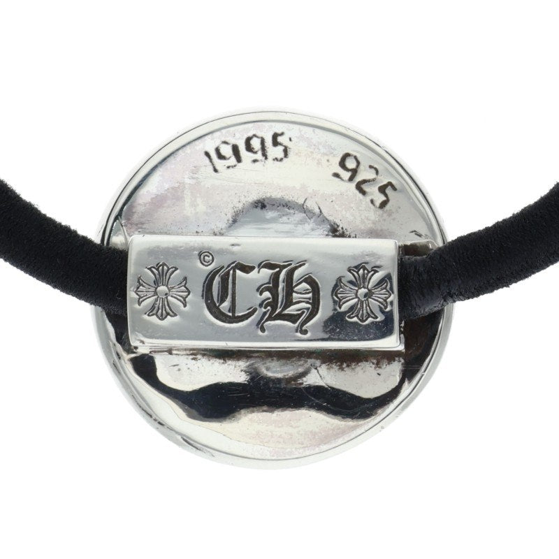 Chrome Hearts 925 Silver Cross Ball Concho Hair Tie