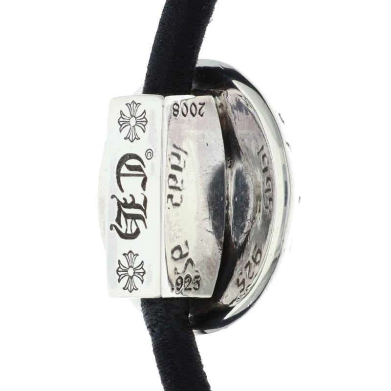 Chrome Hearts 925 Silver Cross Ball Concho Hair Tie