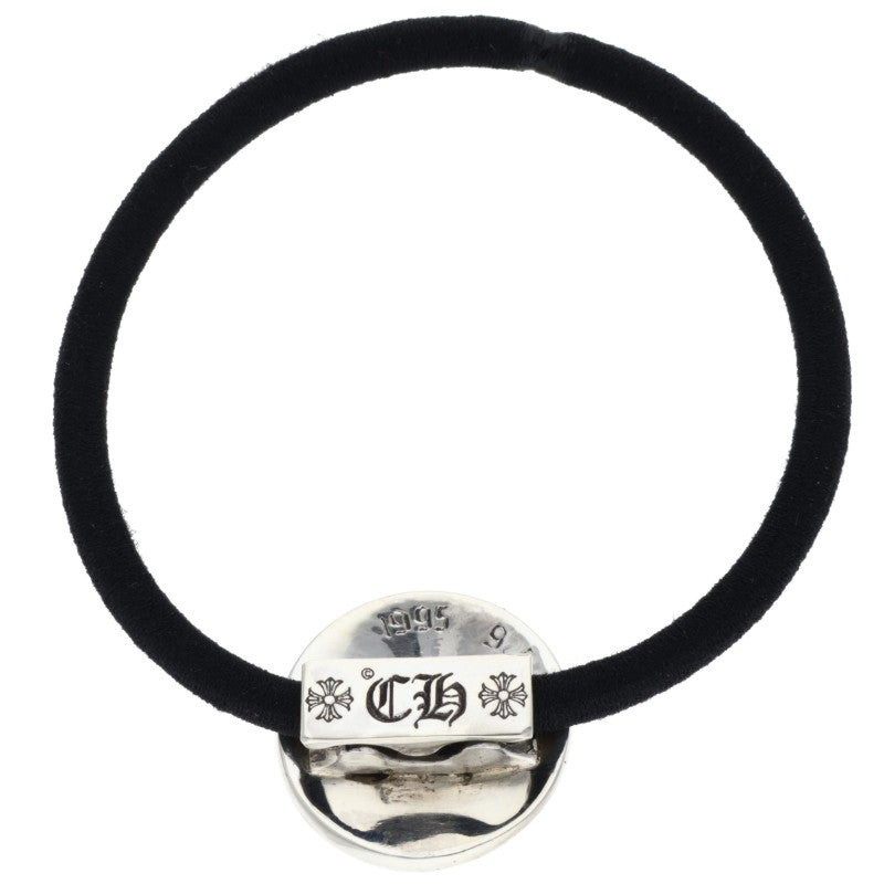 Chrome Hearts 925 Silver Cross Ball Concho Hair Tie