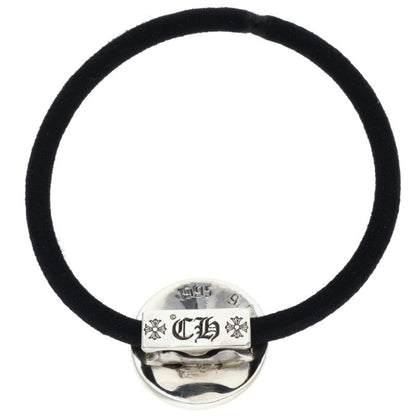 Chrome Hearts 925 Silver Cross Ball Concho Hair Tie
