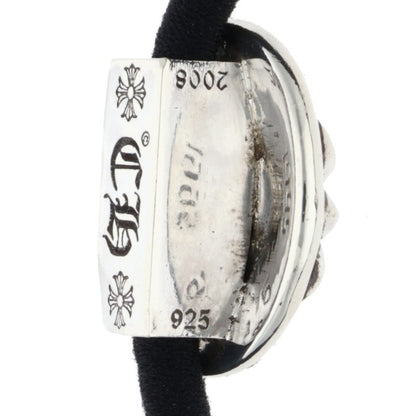 Chrome Hearts 925 Silver Cross Ball Concho Hair Tie