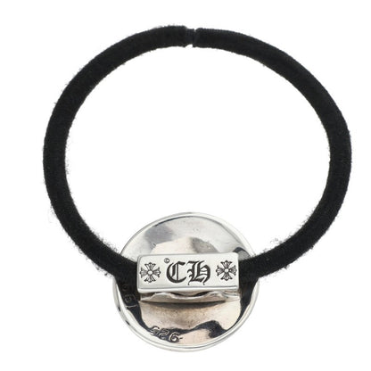 Chrome Hearts 925 Silver BS Fleur-de-lis Concho Hair Tie