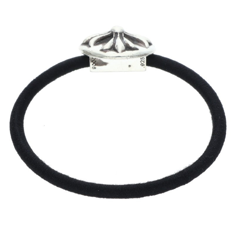 Chrome Hearts Black/Silver Cross Ball Button Hairband