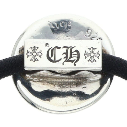 Chrome Hearts Black/Silver Cross Ball Button Hairband