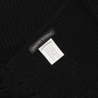 Chrome Hearts Black/Silver Cashmere Leather Size ONE SIZE
