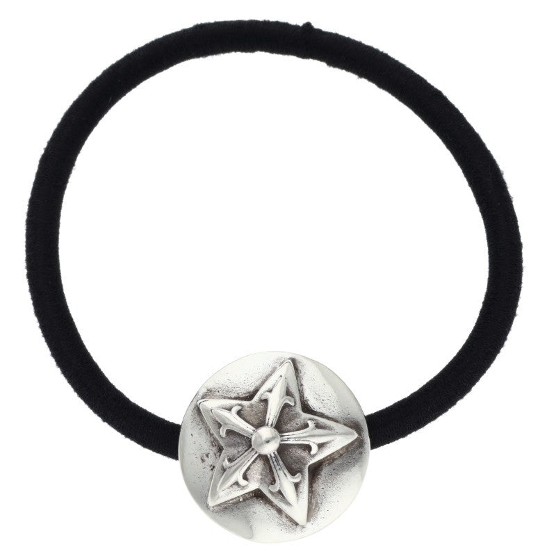 Chrome Hearts Silver 925 Star Button Hairband