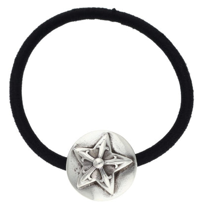 Chrome Hearts Silver 925 Star Button Hairband