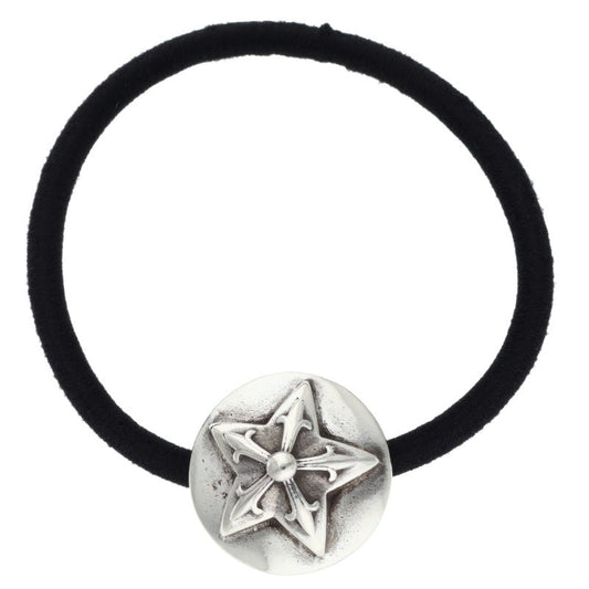 Chrome Hearts Silver 925 Star Button Hairband