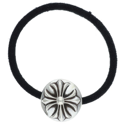 Chrome Hearts Silver 925 Cross Ball Button Hairband