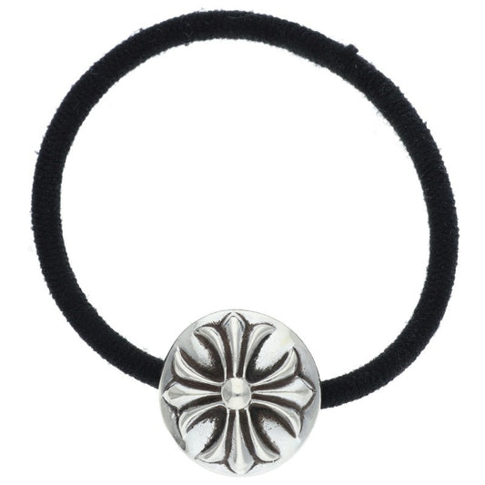 Chrome Hearts Silver 925 Cross Ball Button Hairband