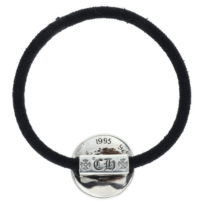 Chrome Hearts Silver 925 Cross Ball Button Hairband