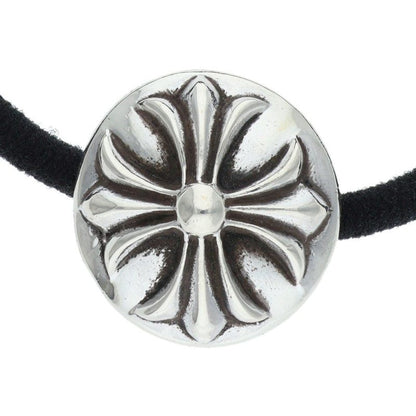 Chrome Hearts Silver 925 Cross Ball Button Hairband