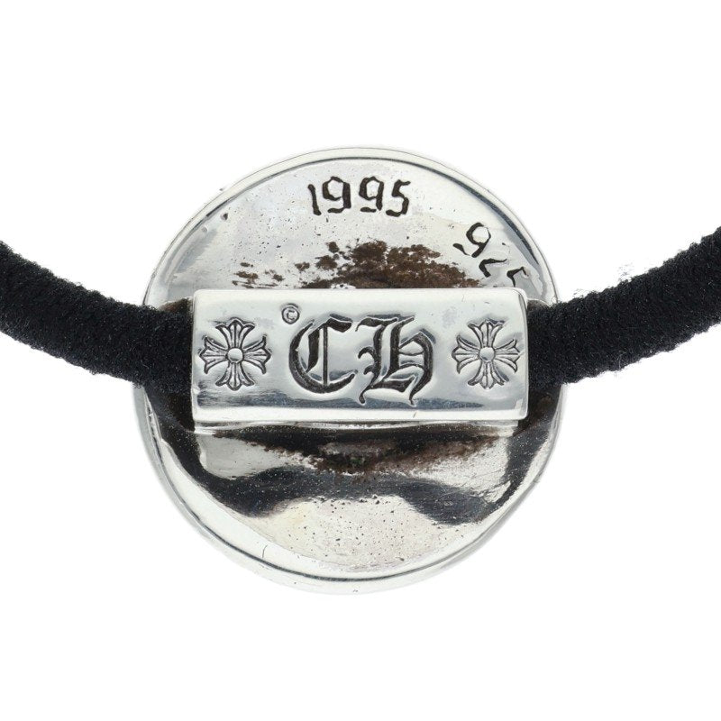 Chrome Hearts Silver 925 Cross Ball Button Hairband