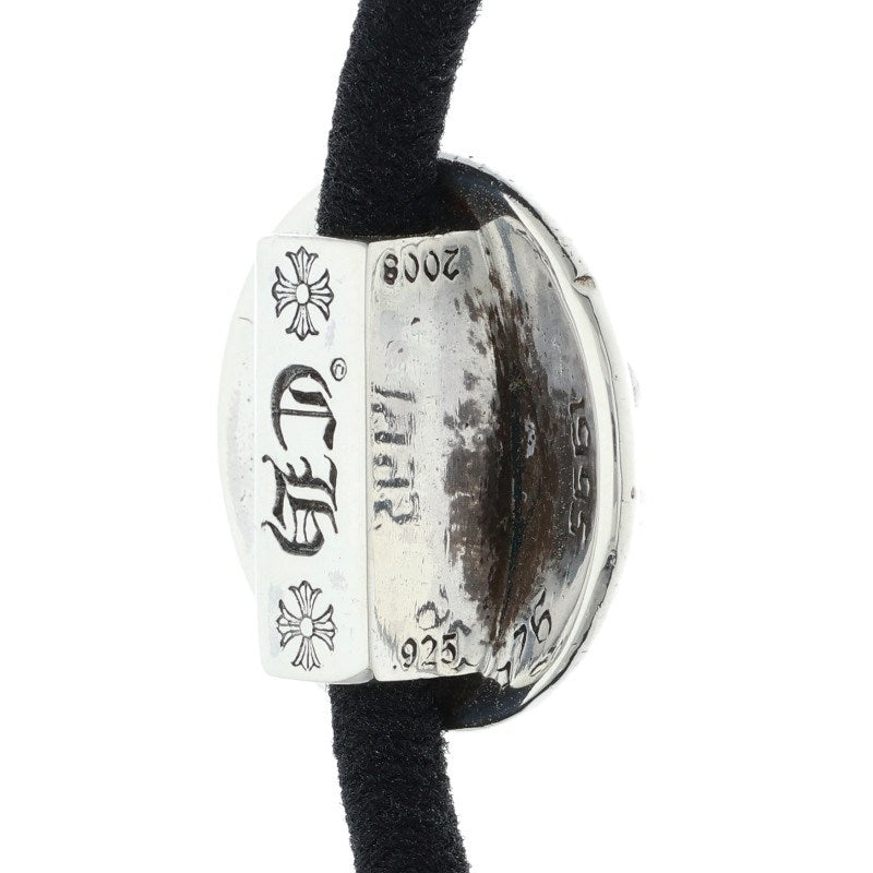 Chrome Hearts Silver 925 Cross Ball Button Hairband