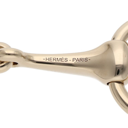 HERMES Brass Gold Scarf Ring Size ONE SIZE