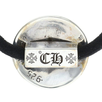 Chrome Hearts Silver 925 BS Fleur Button Hairband