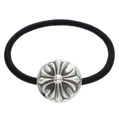 Chrome Hearts Silver 925 Cross Ball Button Hairband