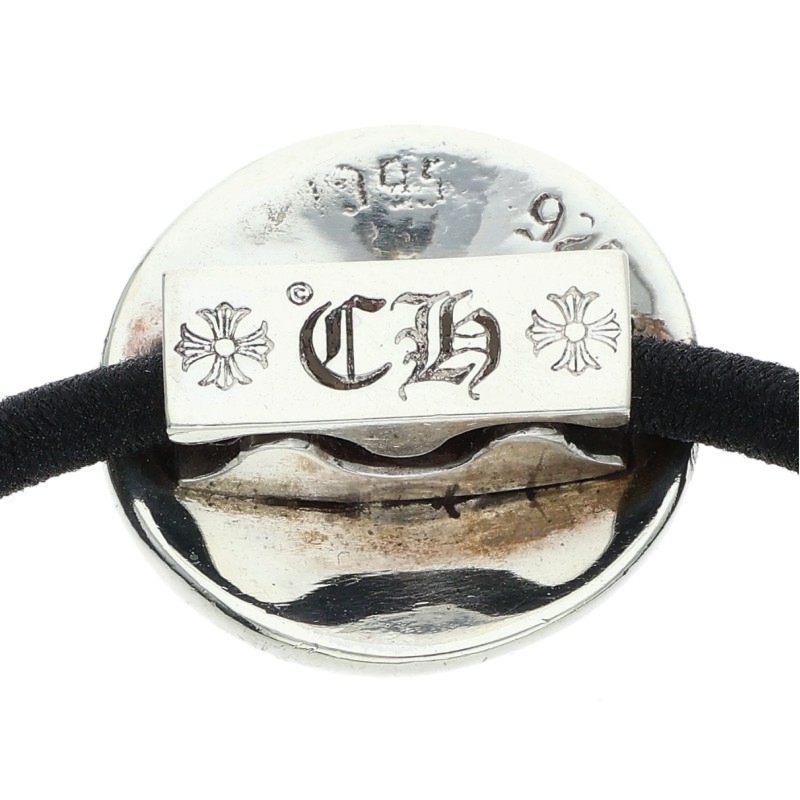 Chrome Hearts Silver 925 Cross Ball Button Hairband