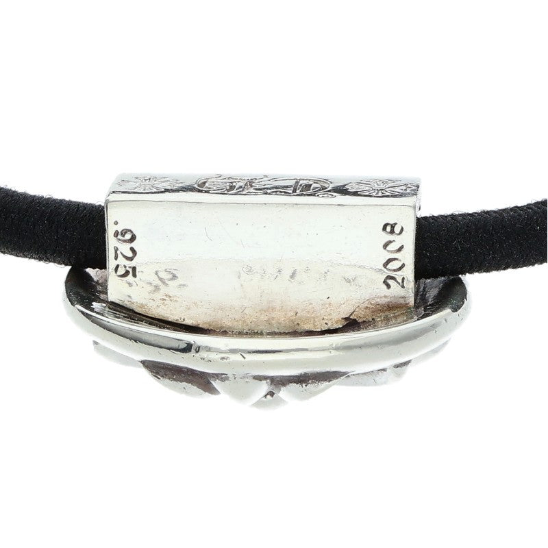 Chrome Hearts Silver 925 Cross Ball Button Hairband