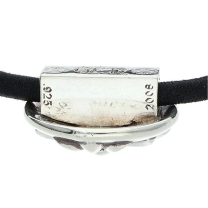 Chrome Hearts Silver 925 Cross Ball Button Hairband