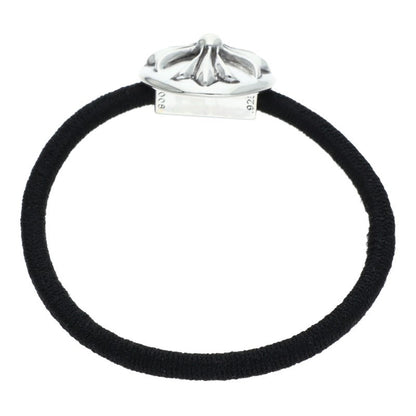 Chrome Hearts Black/Silver 925 Cross Ball Button Hairband