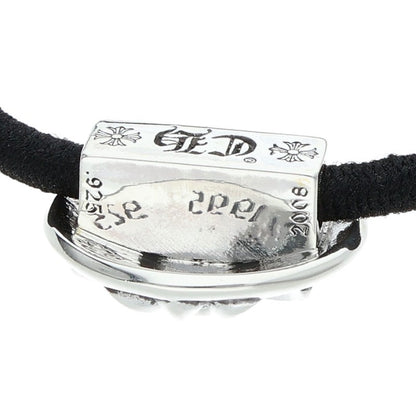 Chrome Hearts Black/Silver 925 Cross Ball Button Hairband
