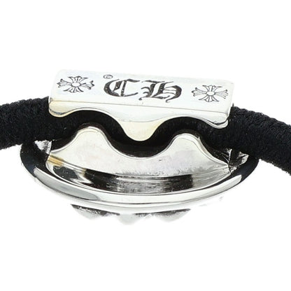 Chrome Hearts Black/Silver 925 Cross Ball Button Hairband