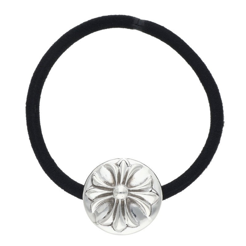 Chrome Hearts Silver 925 Cross Ball Button Hairband