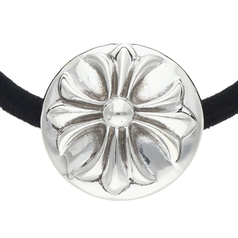 Chrome Hearts Silver 925 Cross Ball Button Hairband