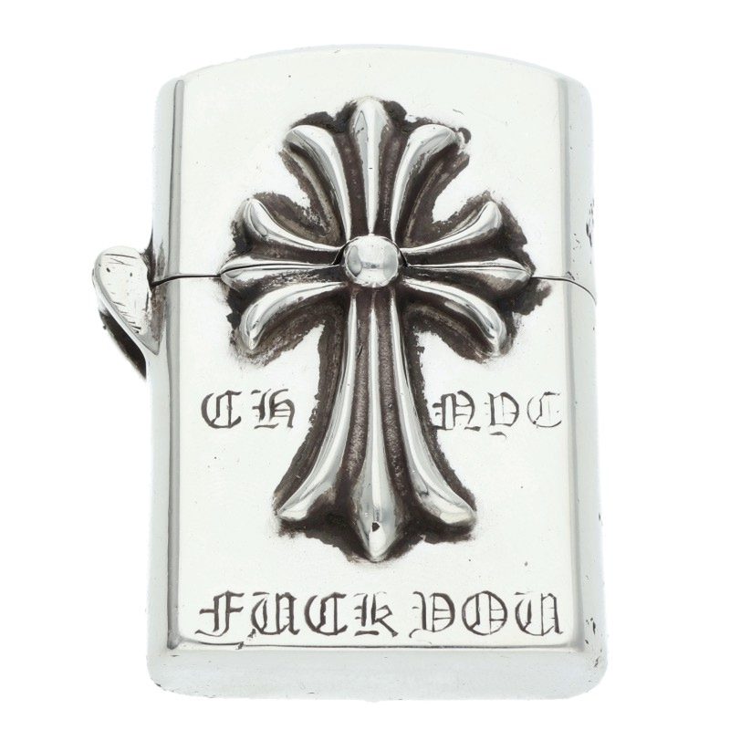 Chrome Hearts NYC V1 Small CH Cross Zippo Size ONE SIZE