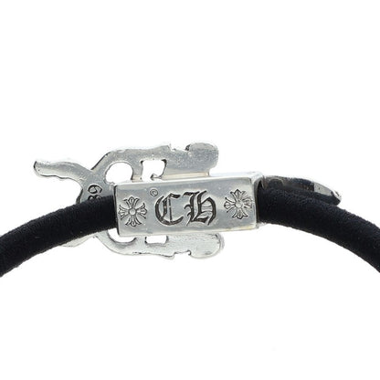 Chrome Hearts Black/Silver 925 Dagger Button Hairband