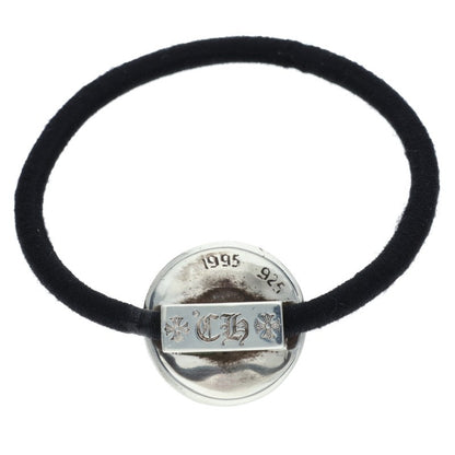 Chrome Hearts Cross Ball Button Silver Hair Tie Black Silver
