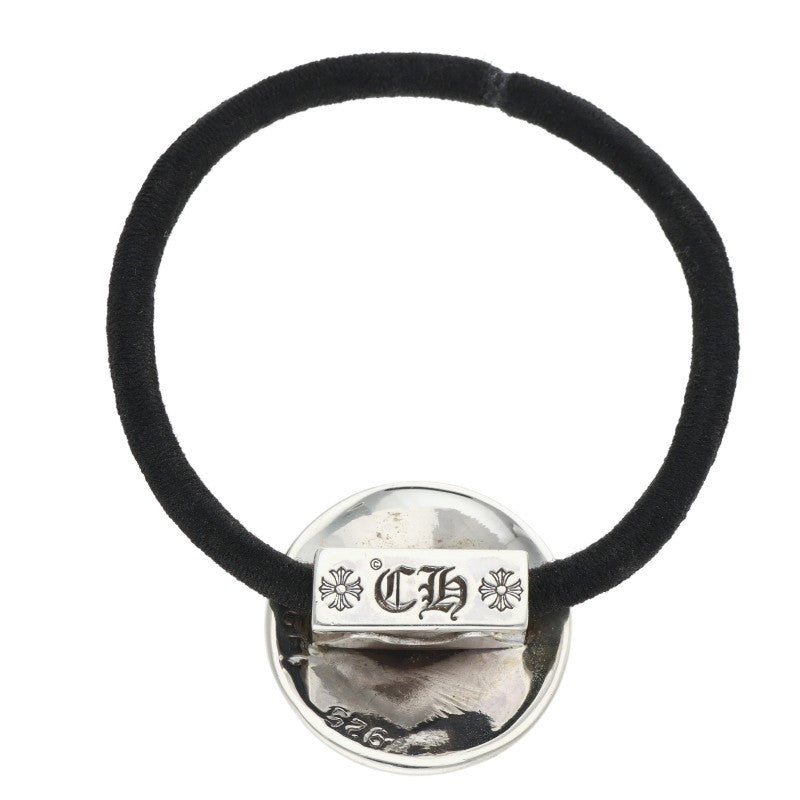 Chrome Hearts BS Fleur Button Hair Tie Silver 925
