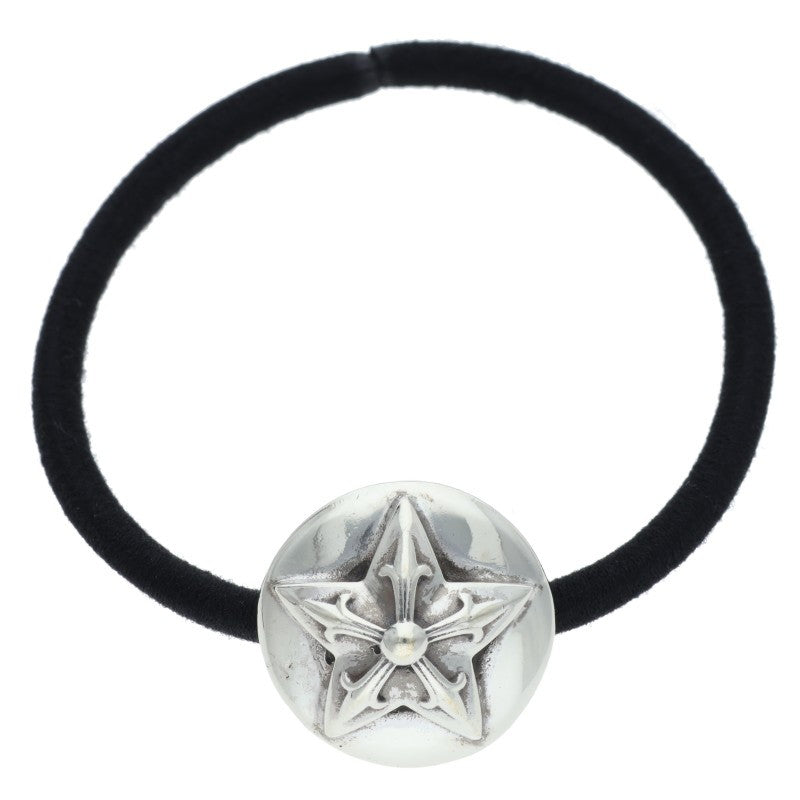 Chrome Hearts Star Button Hair Tie Silver 925